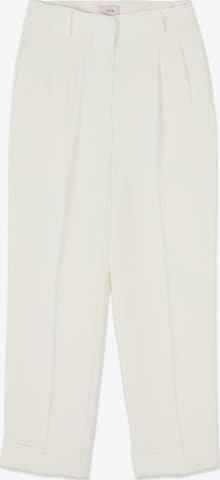 regular Pantaloni di oltre in bianco: frontale