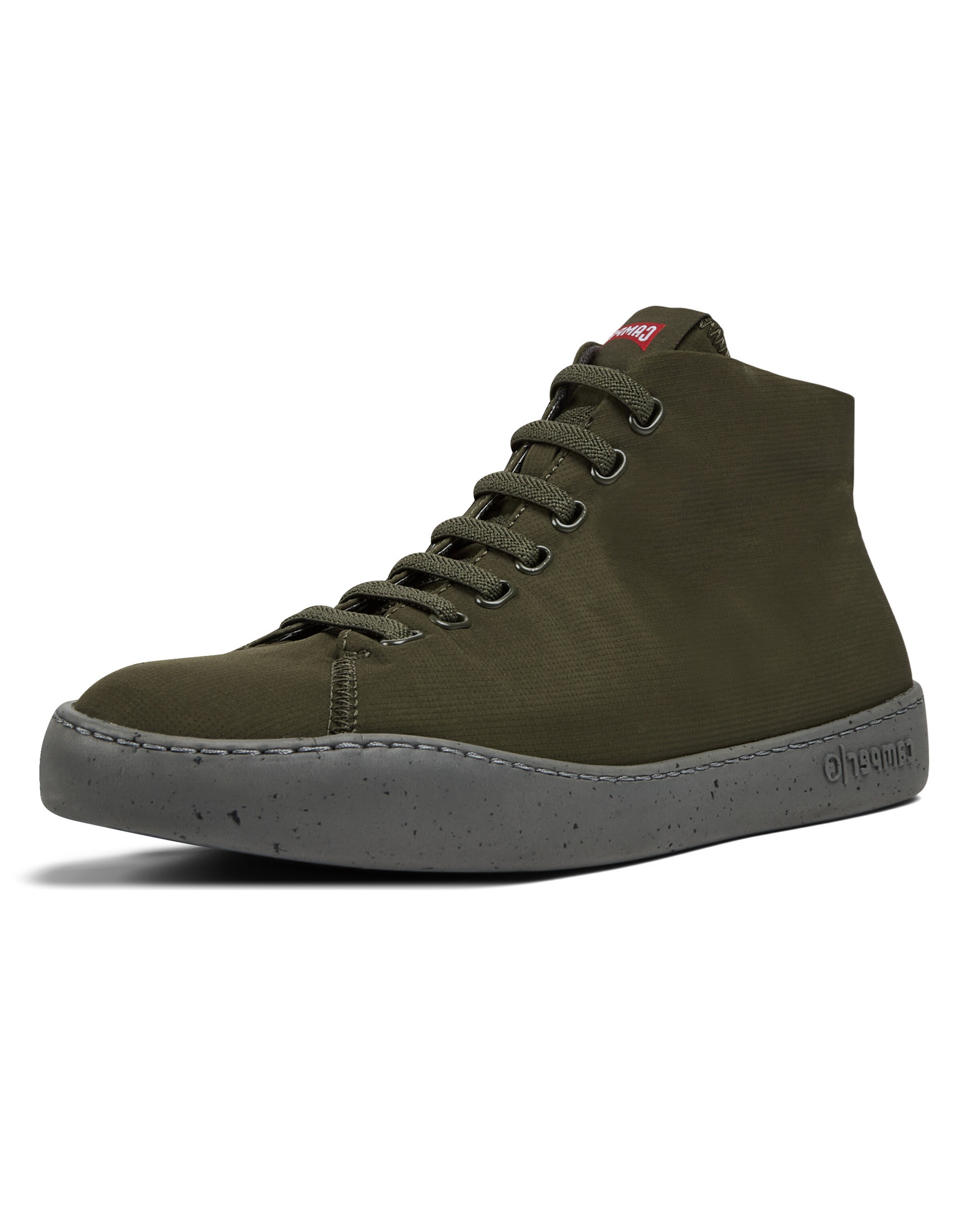 CAMPER High-top trainers 'Peu Touring' in Green: front