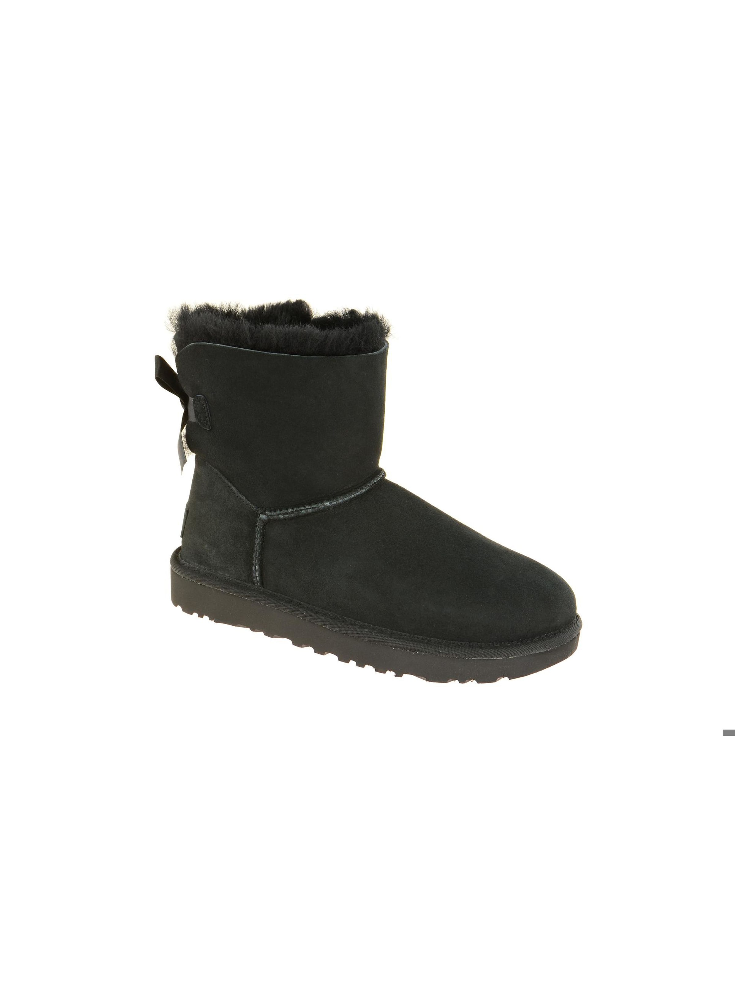 UGG Boots 'UGG Mini Bailey Bow 2 Stiefel schwarz 1016501' in Schwarz: Vorderseite