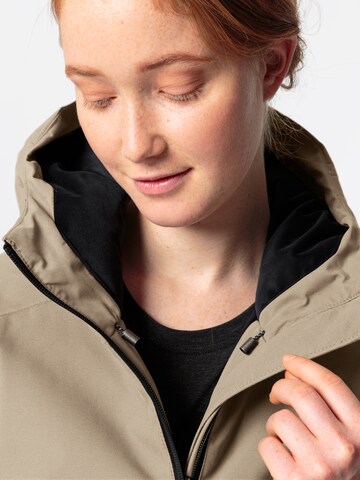 VAUDE Outdoor Jacket 'Mineo' in Beige