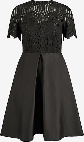 Robe de cocktail KLEO en noir : devant