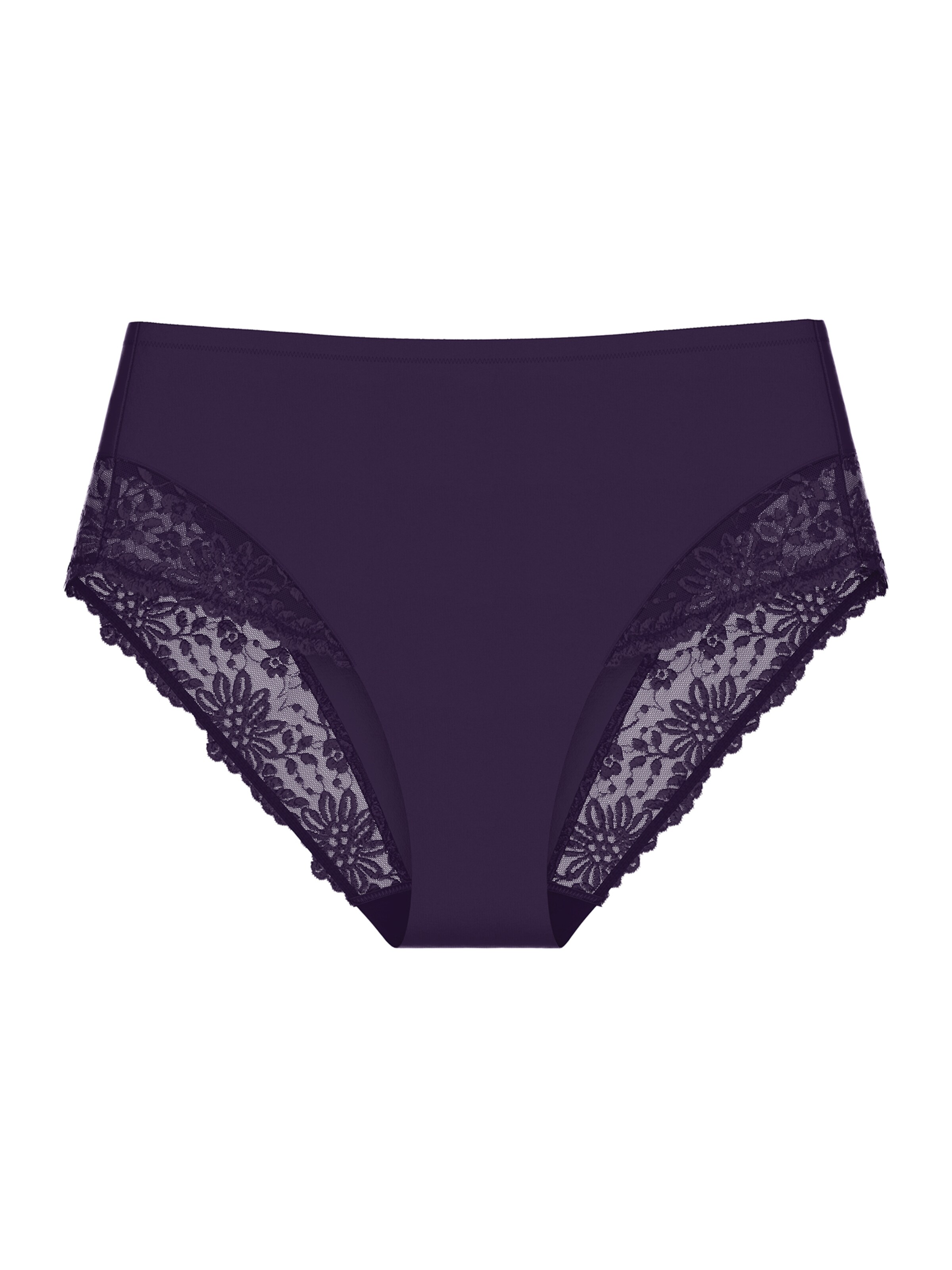 TRIUMPH - Cueca ' Ladyform Soft Maxi ' em roxo: frente