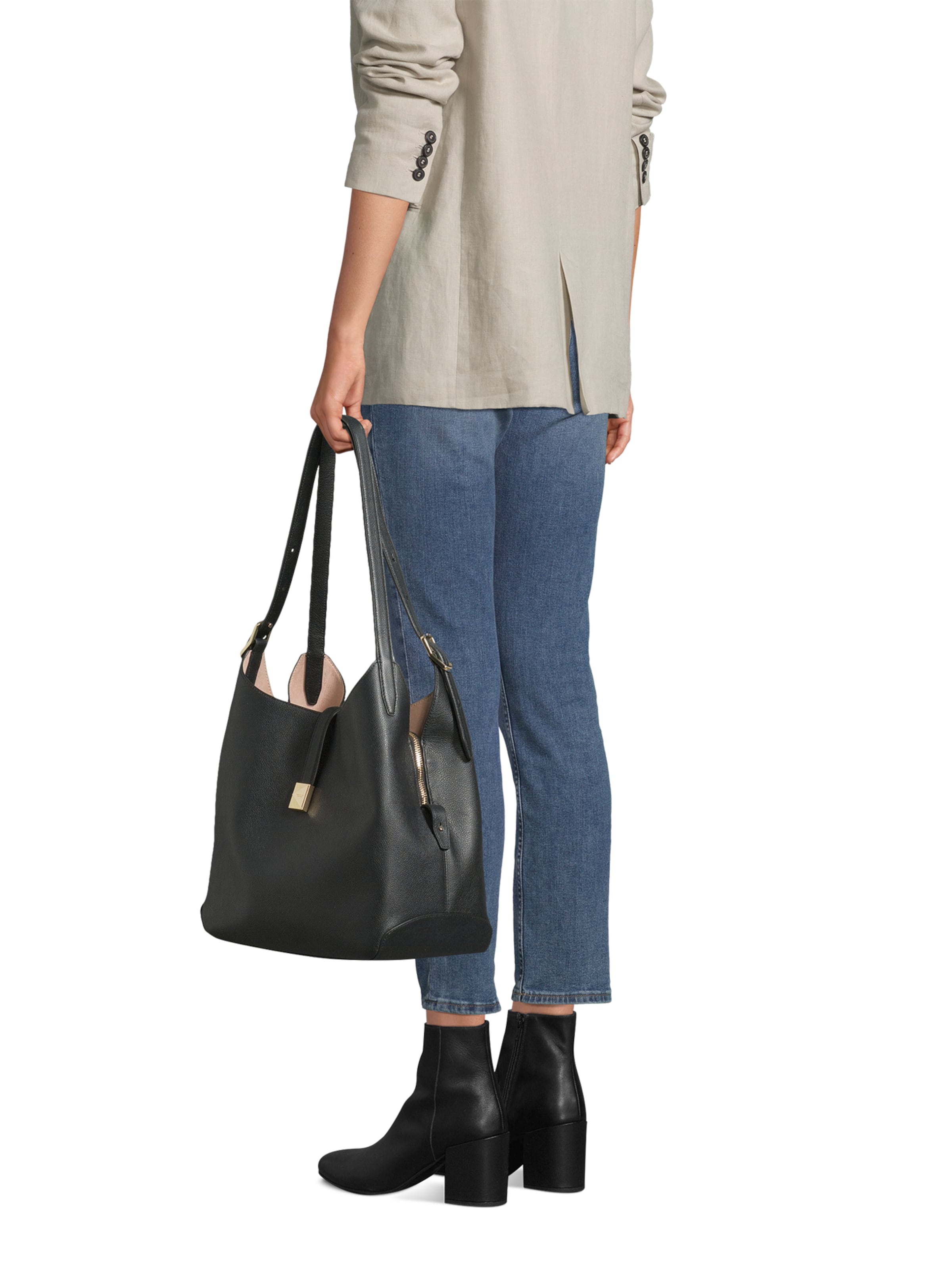 Kate Spade Τσάντα ώμου 'Deco Large Shoulder Bag' σε μαύρο