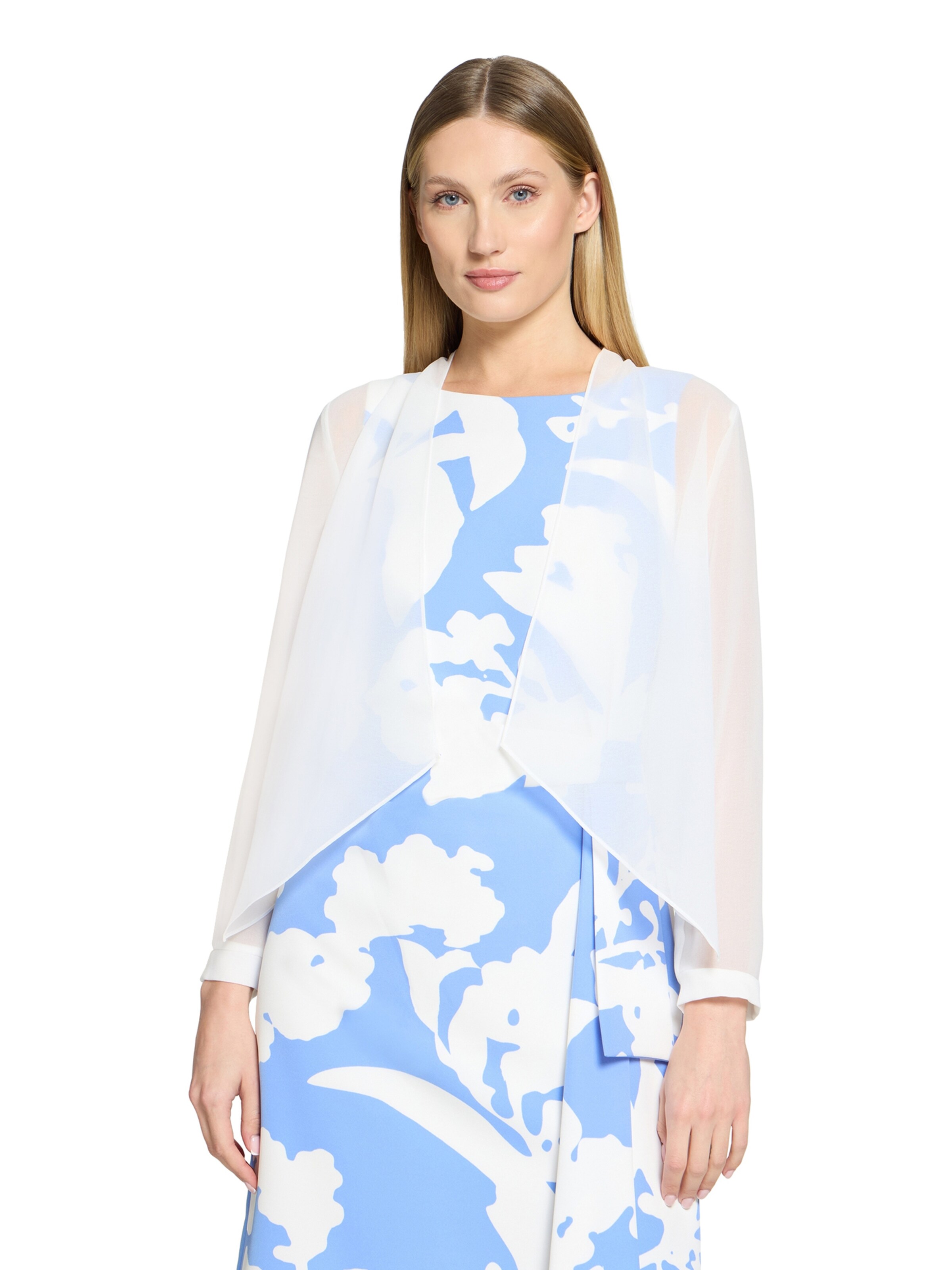 Vera Mont Bolero in Wit: voorkant