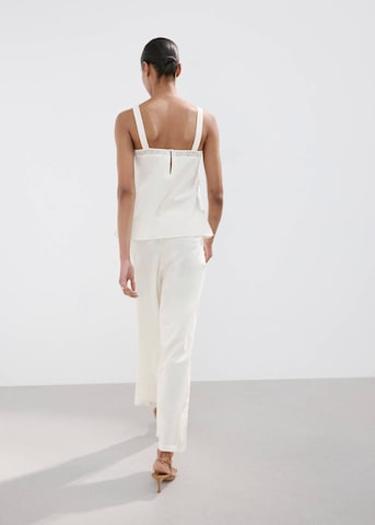 MANGO Top 'Daria' in Weiß