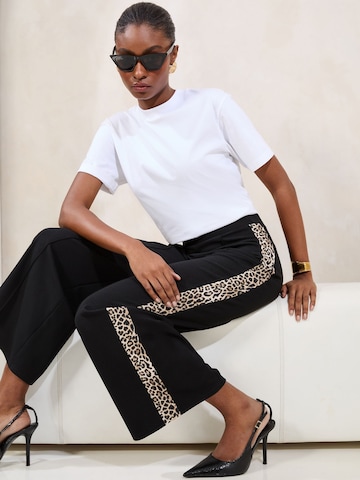 Lipsy Wide Leg Hose in Schwarz