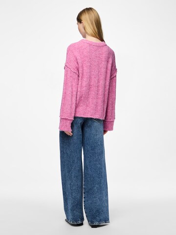 PIECES Pullover 'PCRUBBLE' in Pink