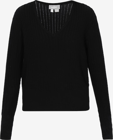 Pull-over Usha en noir : devant