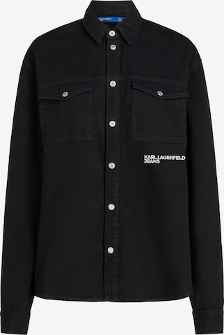 KARL LAGERFELD JEANSPrijelazna jakna - crna boja: prednji dio