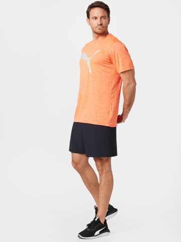 PUMA Функционална тениска в оранжево