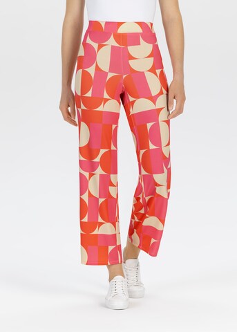 STEHMANN Wide leg Pants in Mixed colors: front