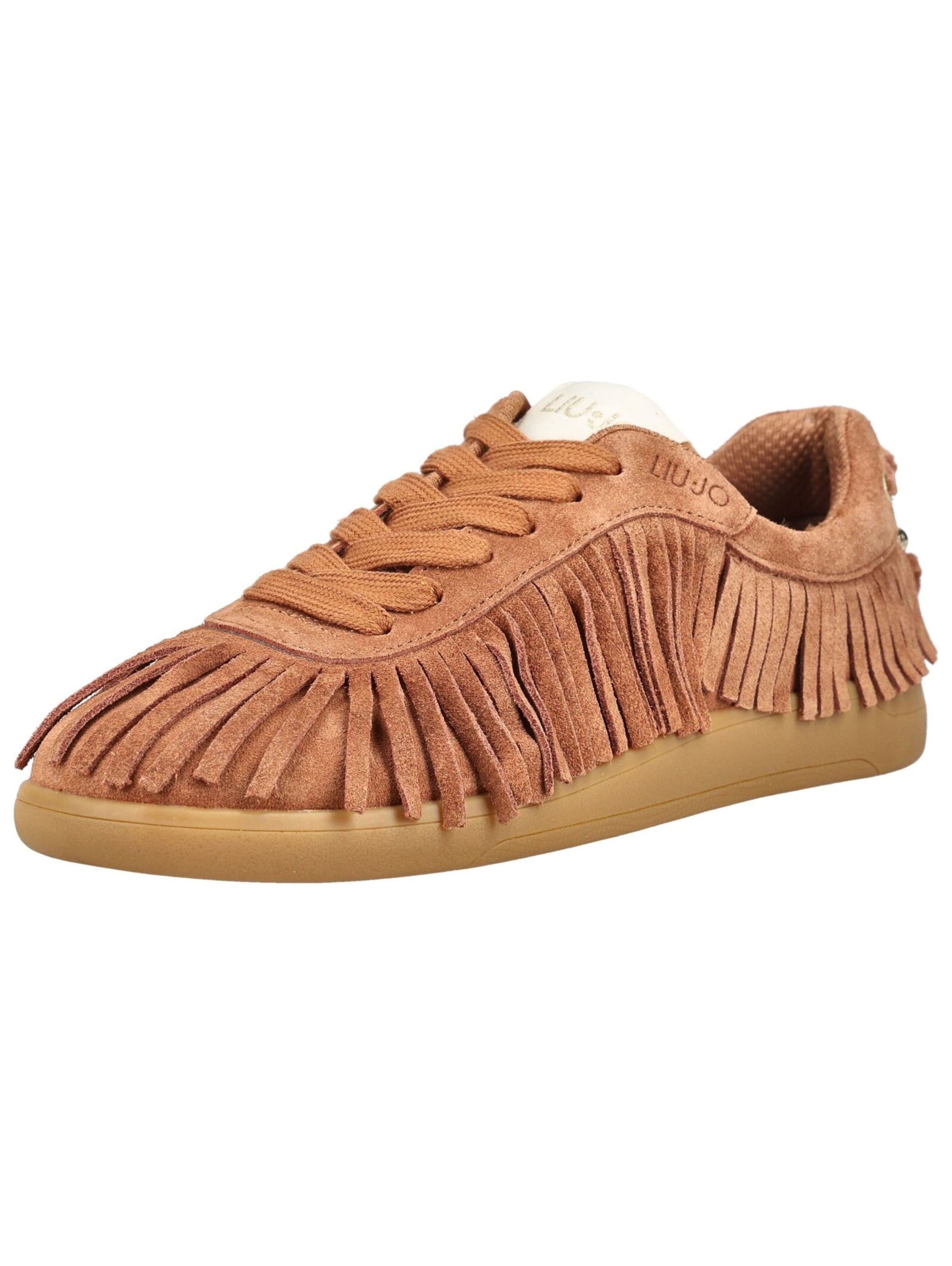 Liu Jo Sneakers laag in Bruin: voorkant