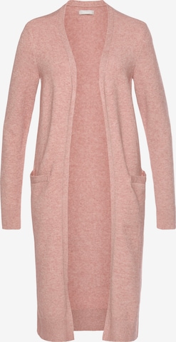 TAMARIS Knit Cardigan in Pink: front