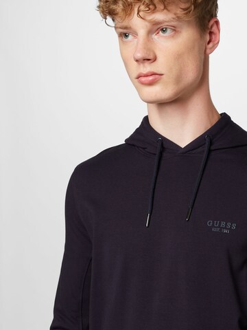 GUESS - Sweatshirt 'CHRISTIAN' em azul