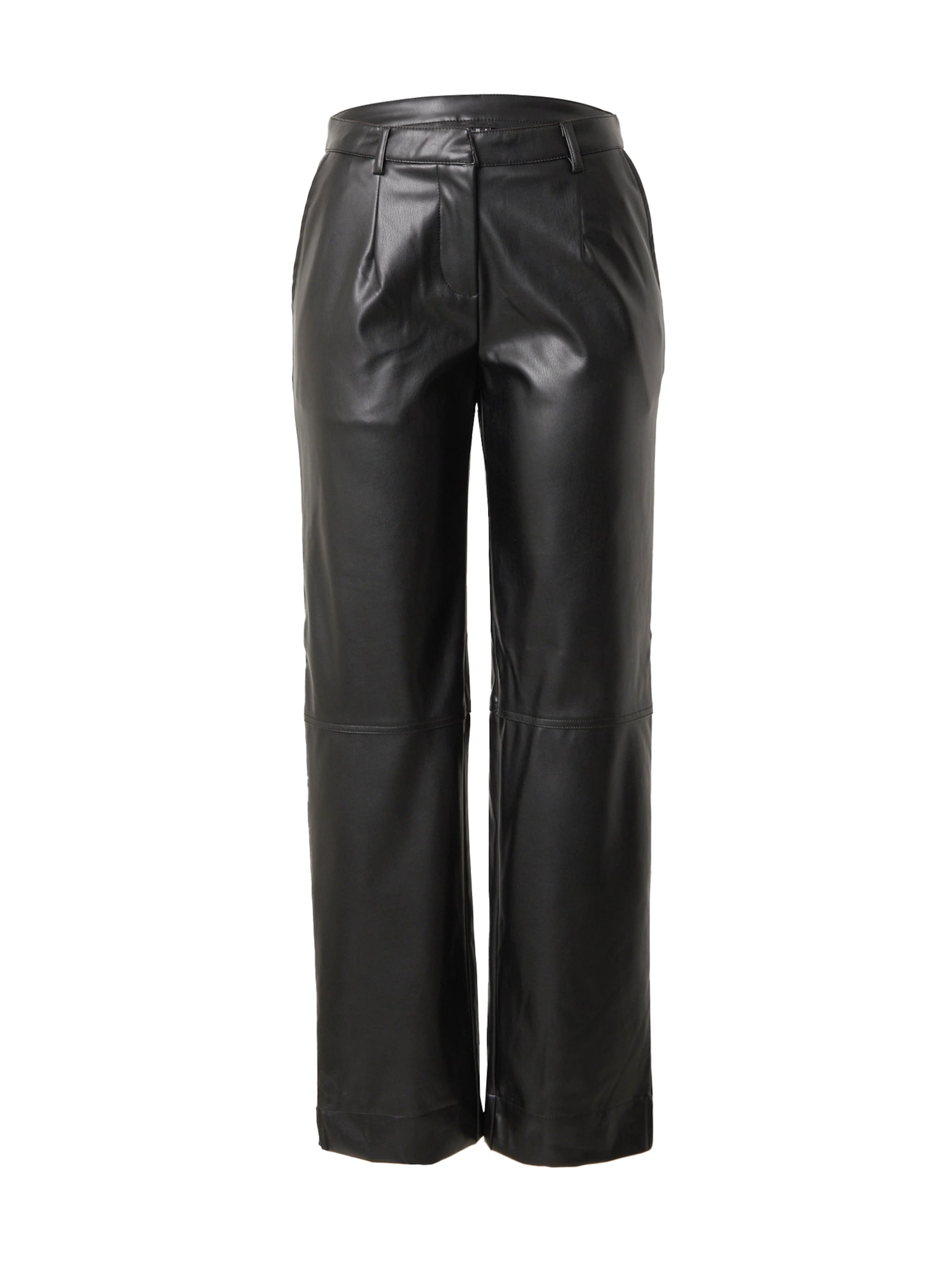 Regular Pantalon à pince 'PCNEETH' PIECES en noir : devant