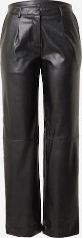 PIECES Regular Laskoshousut 'PCNEETH' värissä musta: etupuoli