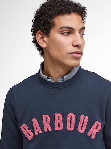 Bluză de molton de la Barbour pe albastru