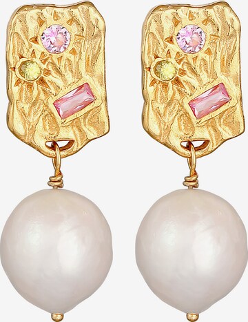 Haze&Glory Earrings in Gold: front