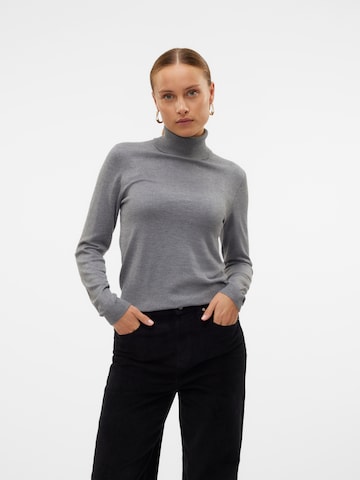VERO MODA Свитер 'Iris' в Серый: спереди