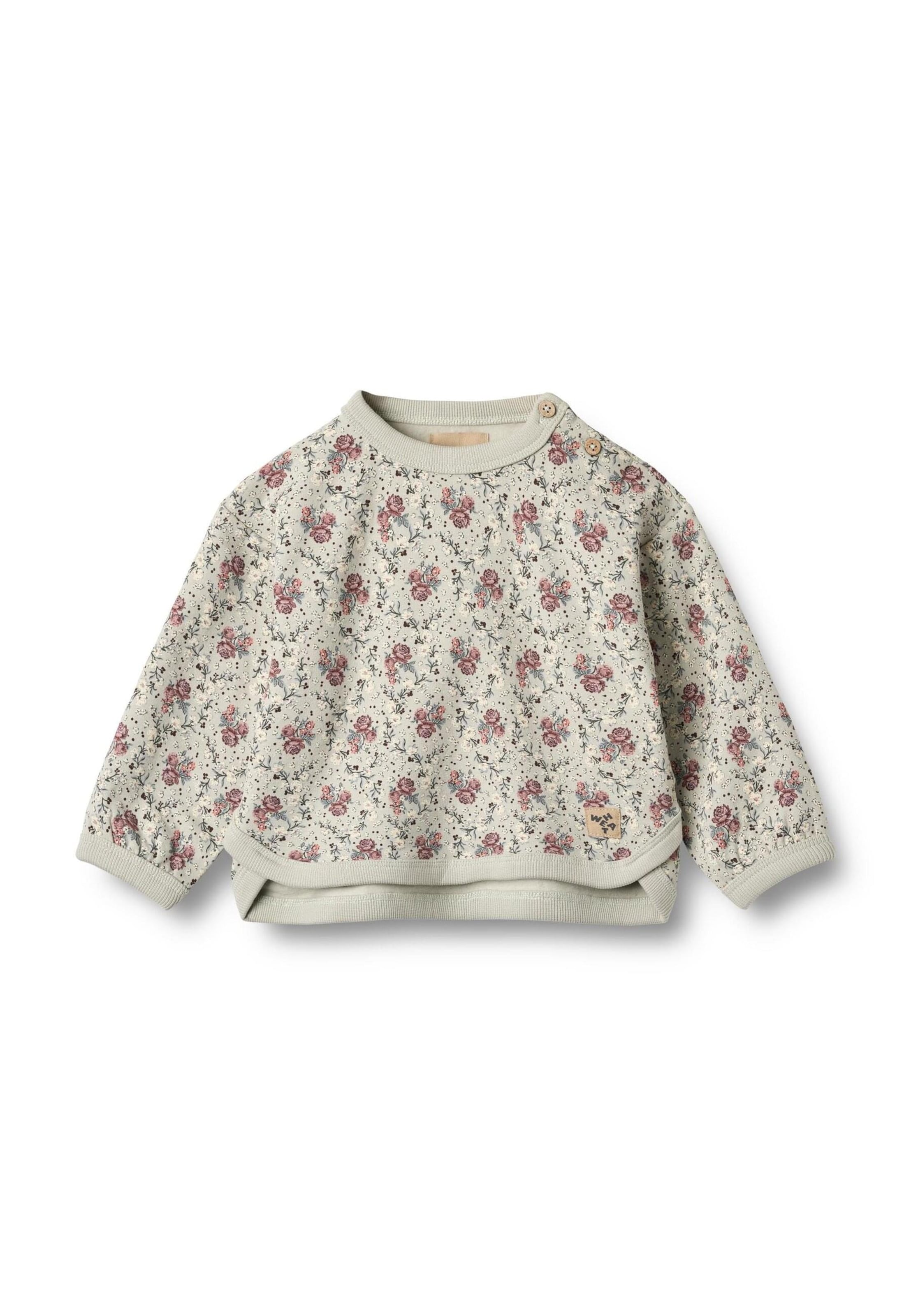 Felpa 'Emery' di WHEAT in verde: frontale