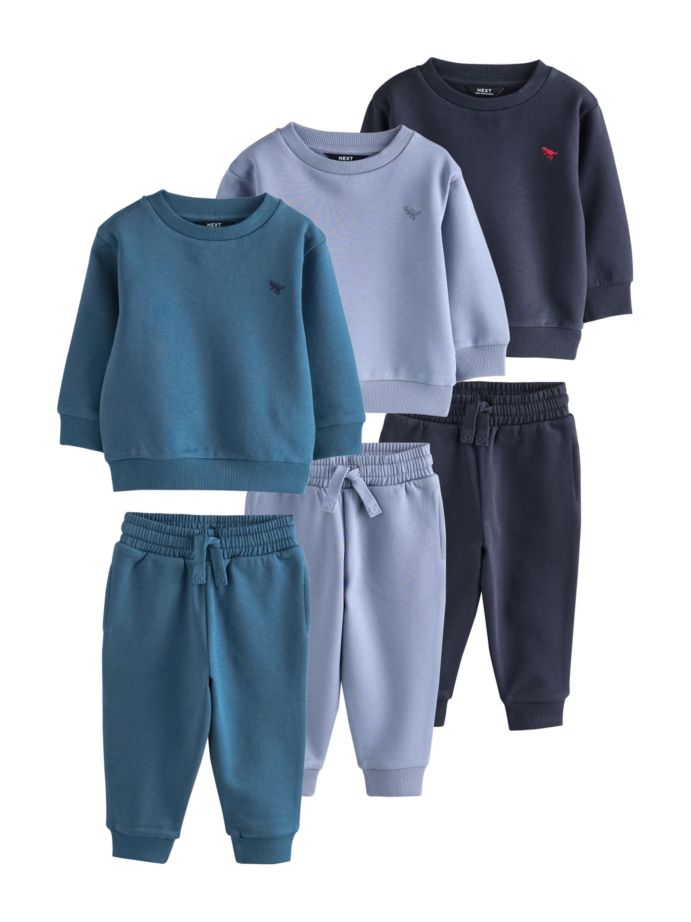 Next Jogginganzug in Blau: Vorderseite