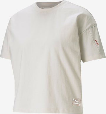 PUMA Performance Shirt 'Re.Gen' in Beige: front