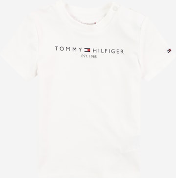 TOMMY HILFIGER Тениска в бяло: отпред