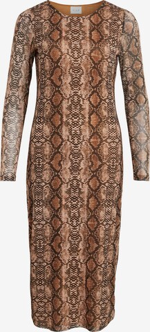 VILA Dress 'KATY' in Brown: front