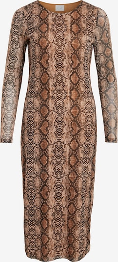 VILA Robe 'Katy' en marron / mélange de couleurs, Vue avec produit
