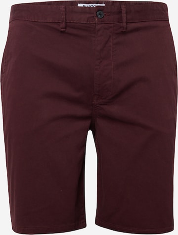 BURTON MENSWEAR LONDON Regularen Chino hlače | rdeča barva: sprednja stran