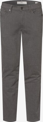 BRAX Slimfit Broek 'Chuck' in Grijs: voorkant