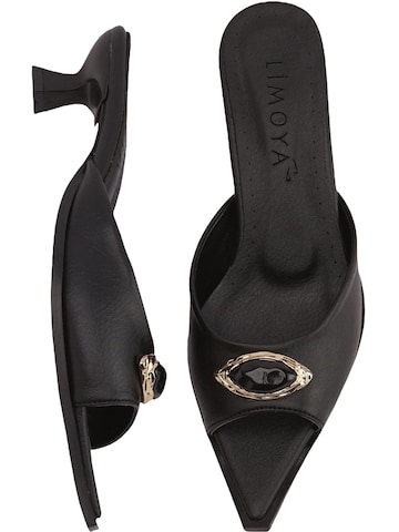 Mule 'Dania' Limoya en noir