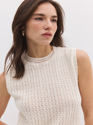 No Matter What Top – béžová
