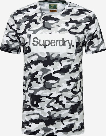 Superdry Shirt in Zwart: voorkant