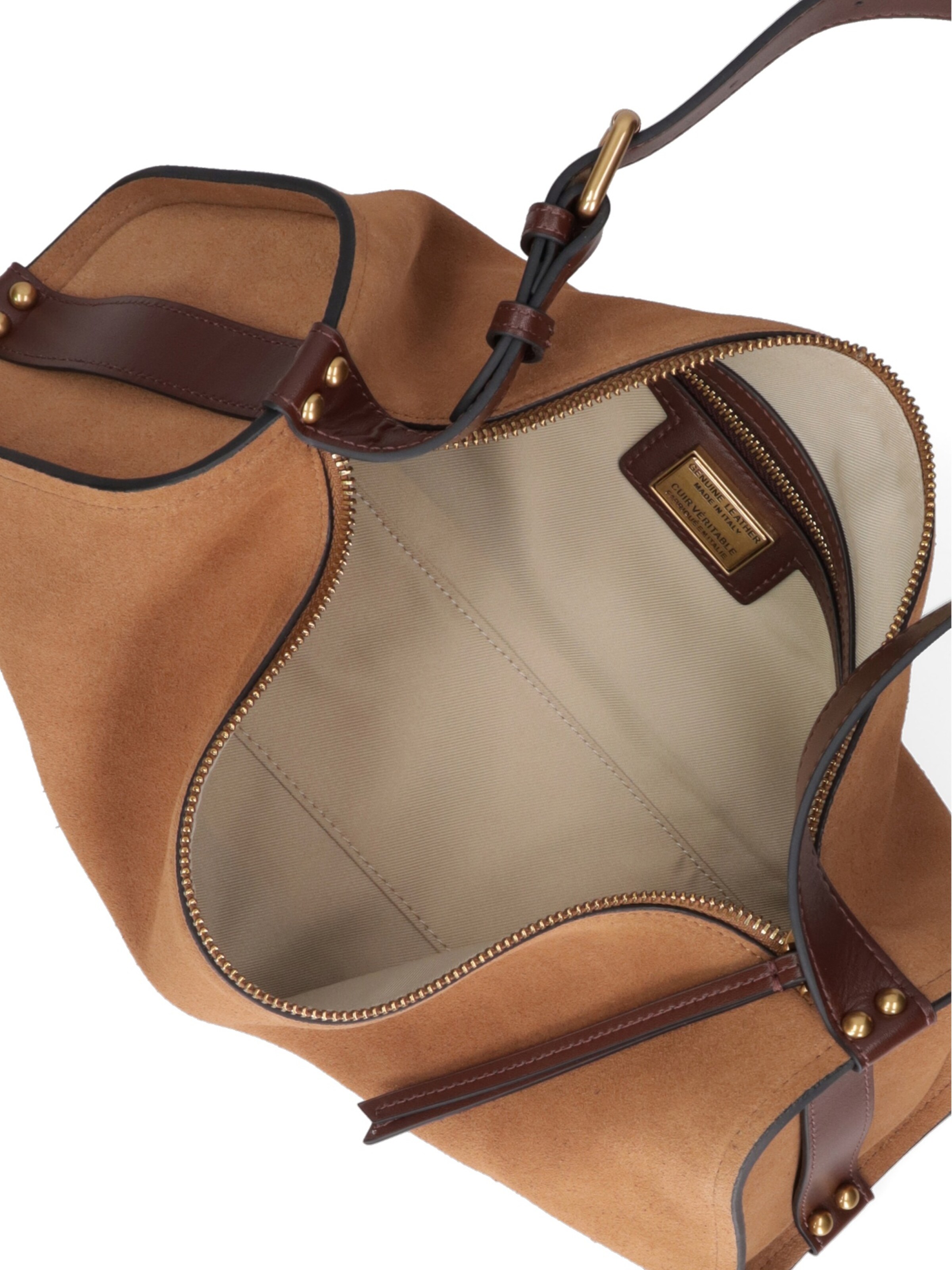 Gave Lux Schoudertas in Bruin