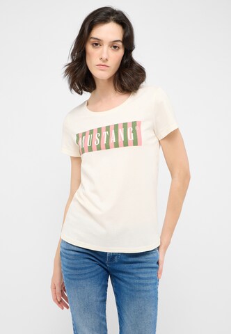 MUSTANG T-Shirt 'Alma' in Pink: Vorderseite