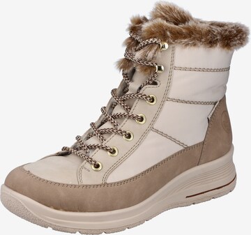 Rieker Snow Boots in Beige: front