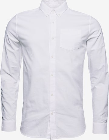 Coupe regular Chemise Superdry en blanc : devant