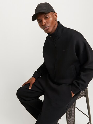 JACK & JONES Sweatjacke 'JCOKINETIC' in Schwarz