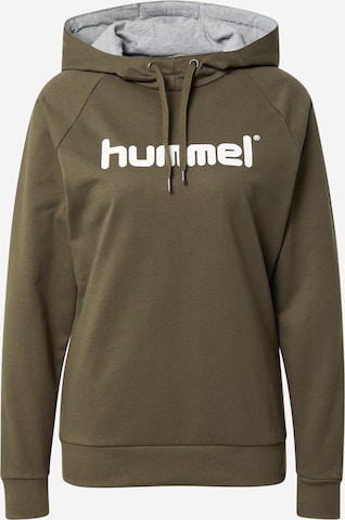 Hummel Sports sweatshirt in Green: front