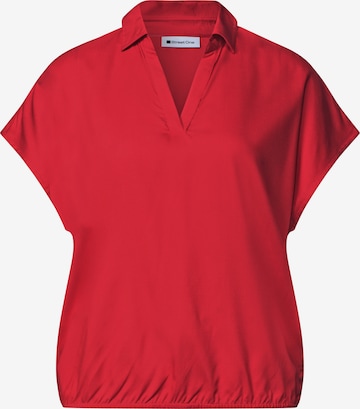 STREET ONE Blouse in Red: front