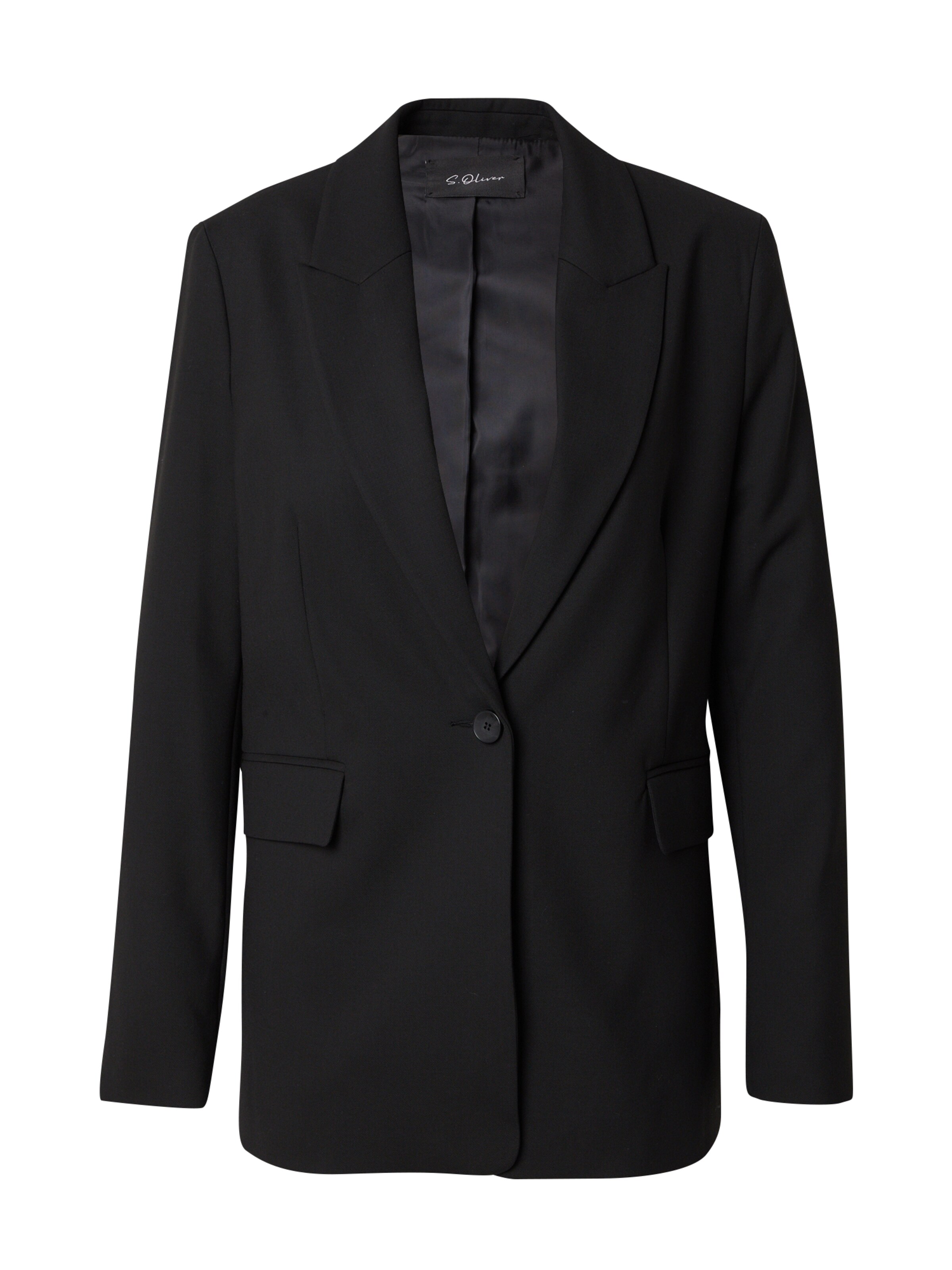 Blazer s.Oliver BLACK LABEL en noir : devant