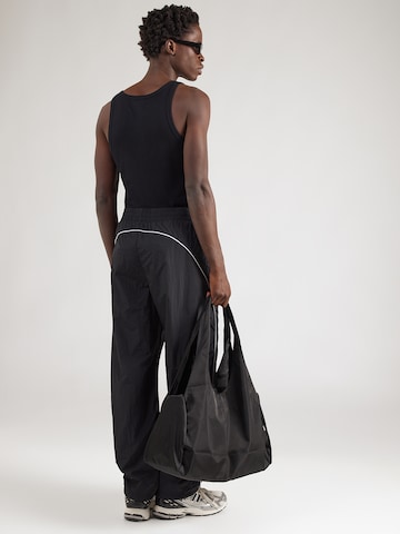 Wide leg Pantaloni de la HOLLISTER pe negru