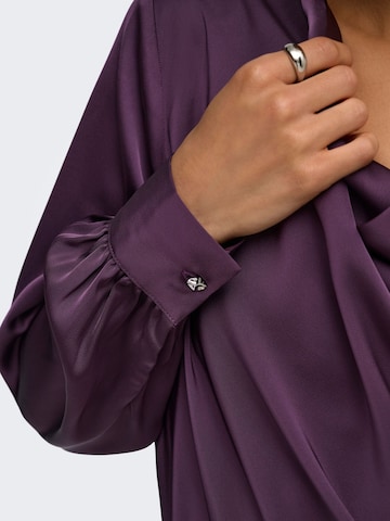 JDY Bluse 'ROCKY' in Lila