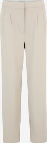 Vero Moda Tall Zvonové kalhoty Kalhoty se sklady v pase 'CHARITY' – béžová: přední strana