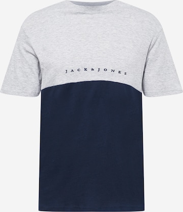JACK & JONES T-Shirt 'COPENHAGEN' in Grau: predná strana