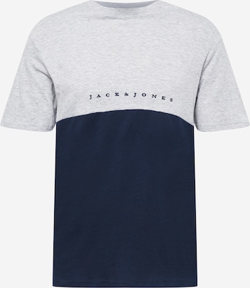 JACK & JONES Shirt 'COPENHAGEN' in Grey: front