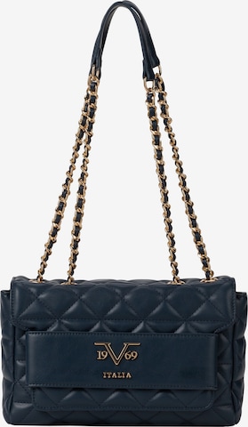 19V69 ITALIA - Bolso de hombro 'Gaia' en azul: frente
