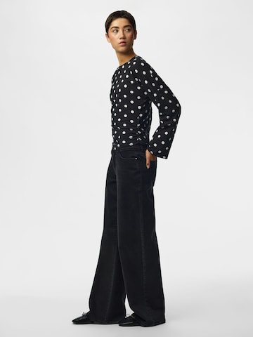 PIECES Shirt in Black
