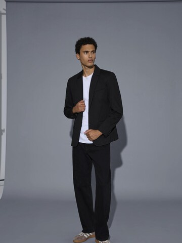 BLEND Slim fit Chino Pants 'Langford' in Black